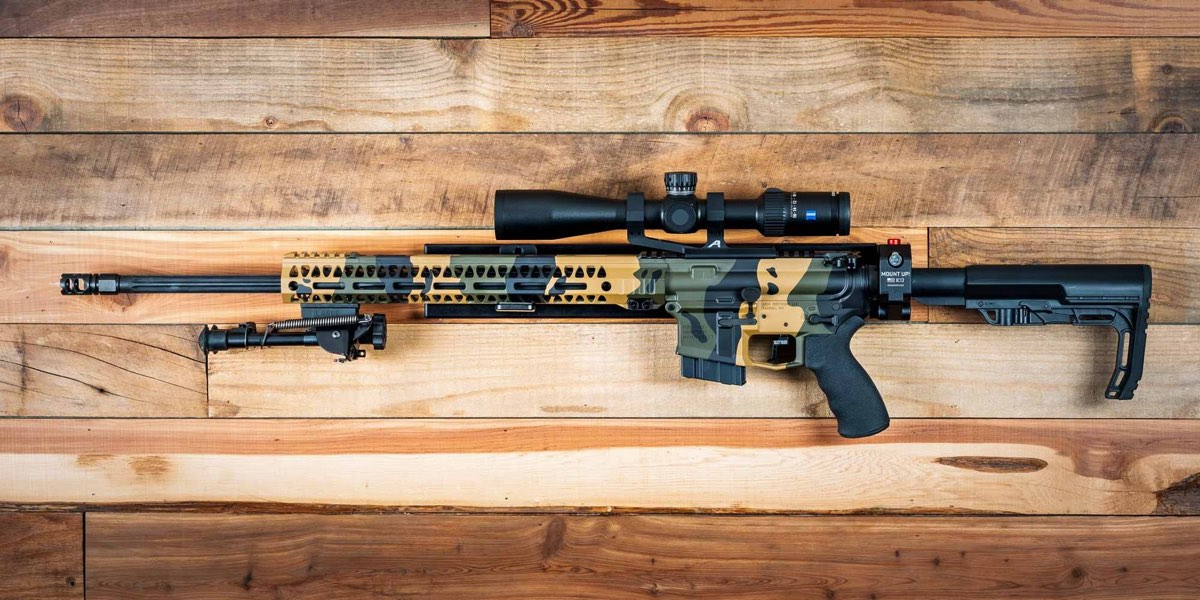 Mount Up! wall-mounted rifle